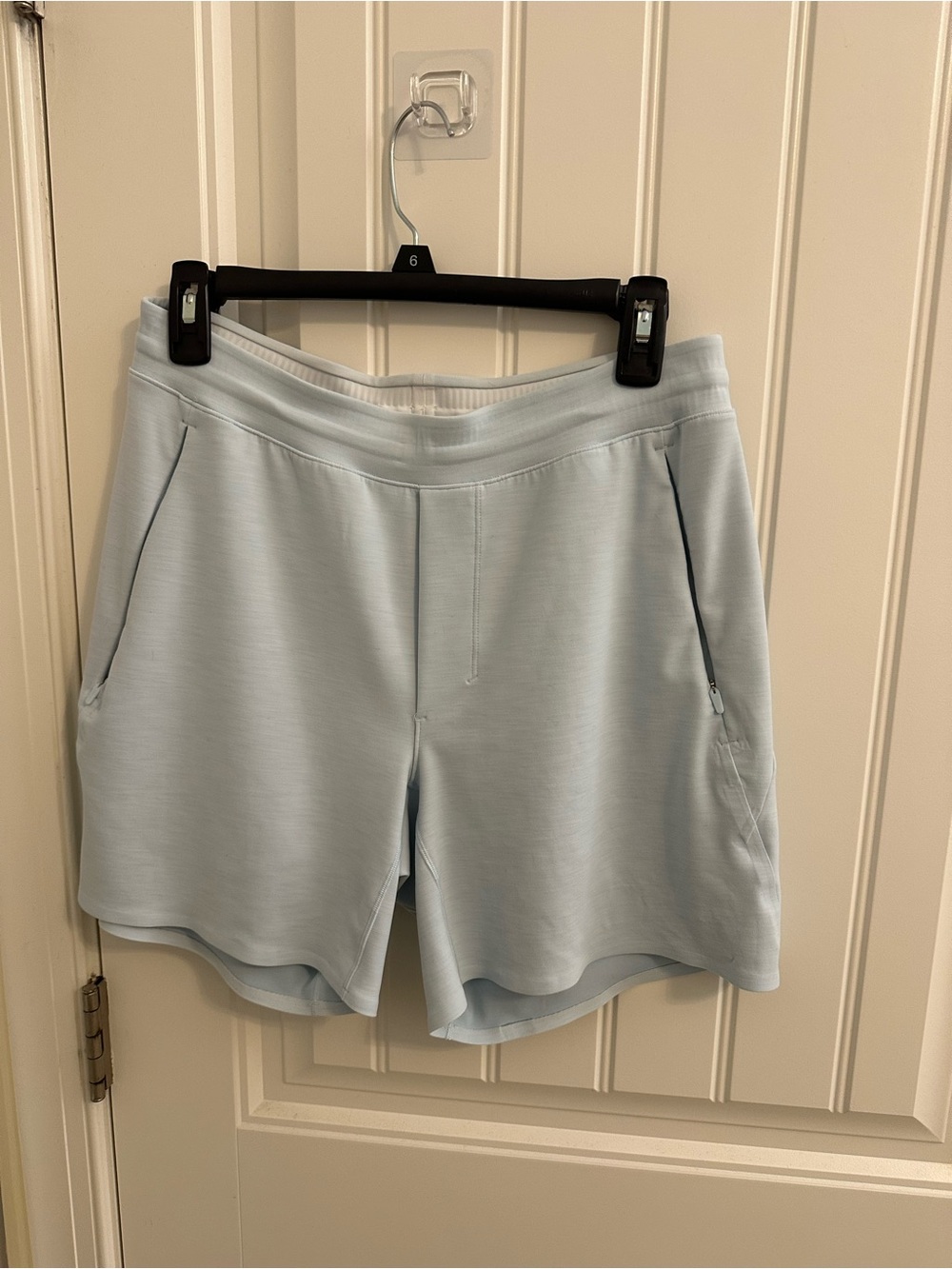 lululemon athletica Yoga Pale Blue Performance Shorts
